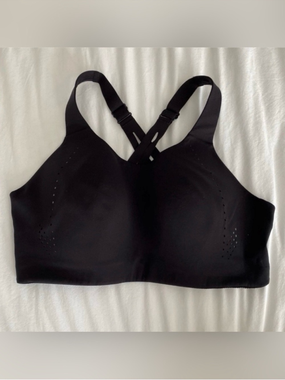 Lululemon Air Support Sports Bra 38D Black - Picture 2 of 5